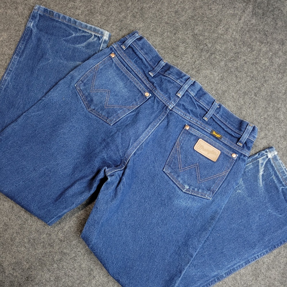 Wrangler Jeans Mens 35x30 Cowboy Straight Leg Rodeo‎ Country Work Wear Americana